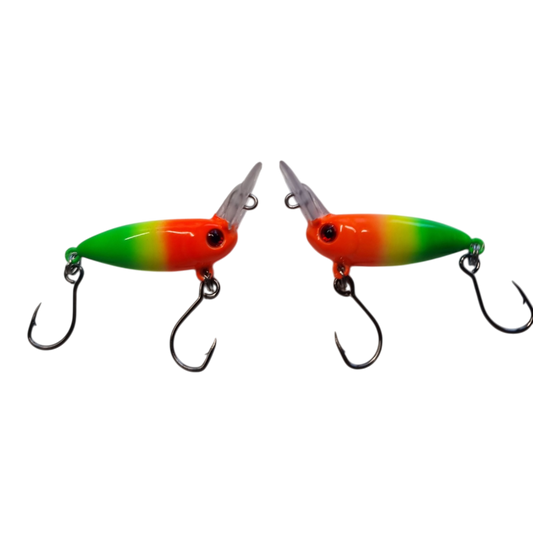 Matzelino 04 -  Sinking Mini Crank / Minnow  Wobbler 30 mm - 3,5g