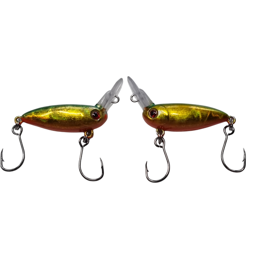 Matzelino 09 - Sinking Mini Crank / Minnow  Wobbler 30 mm - 3,5g